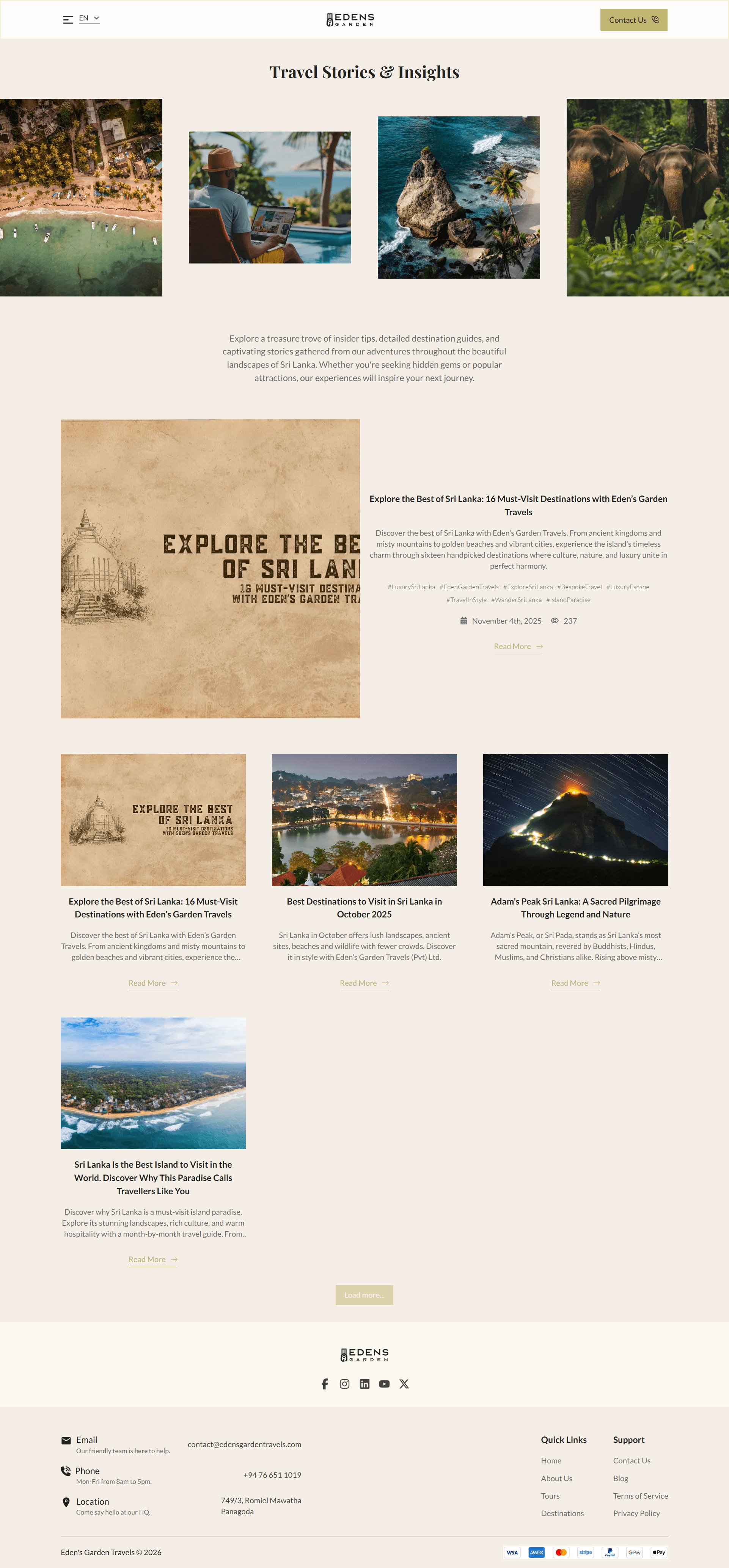 Eden’s Garden Travels screenshot 1